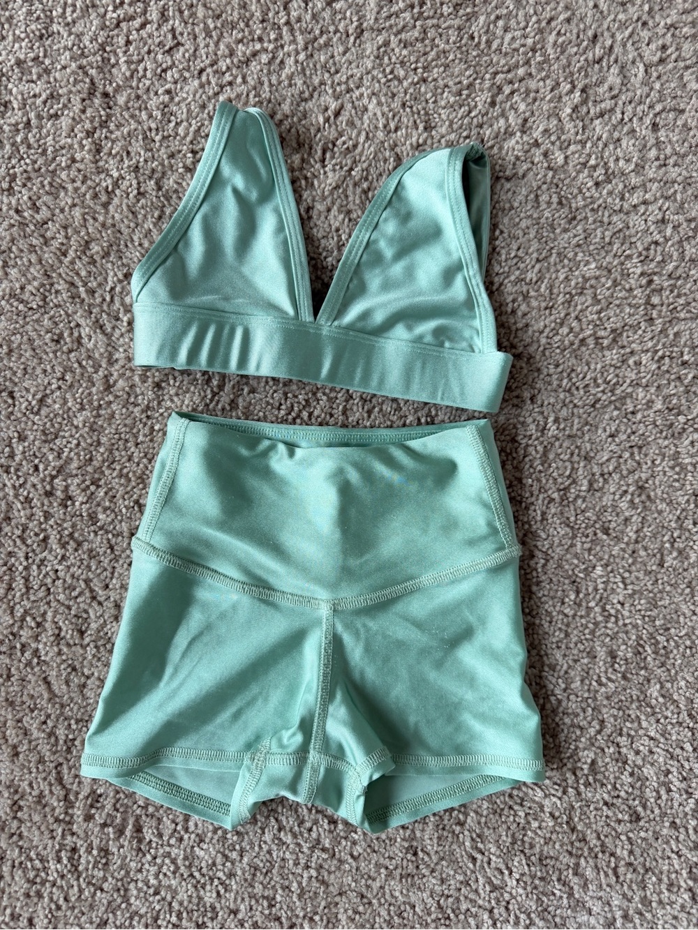 Tiger Friday Mint Green Activewear Set